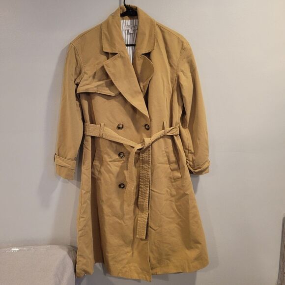 Nili Lotan x Targe Pleated Back Trench Coat Size XS - Picture 2 of 9